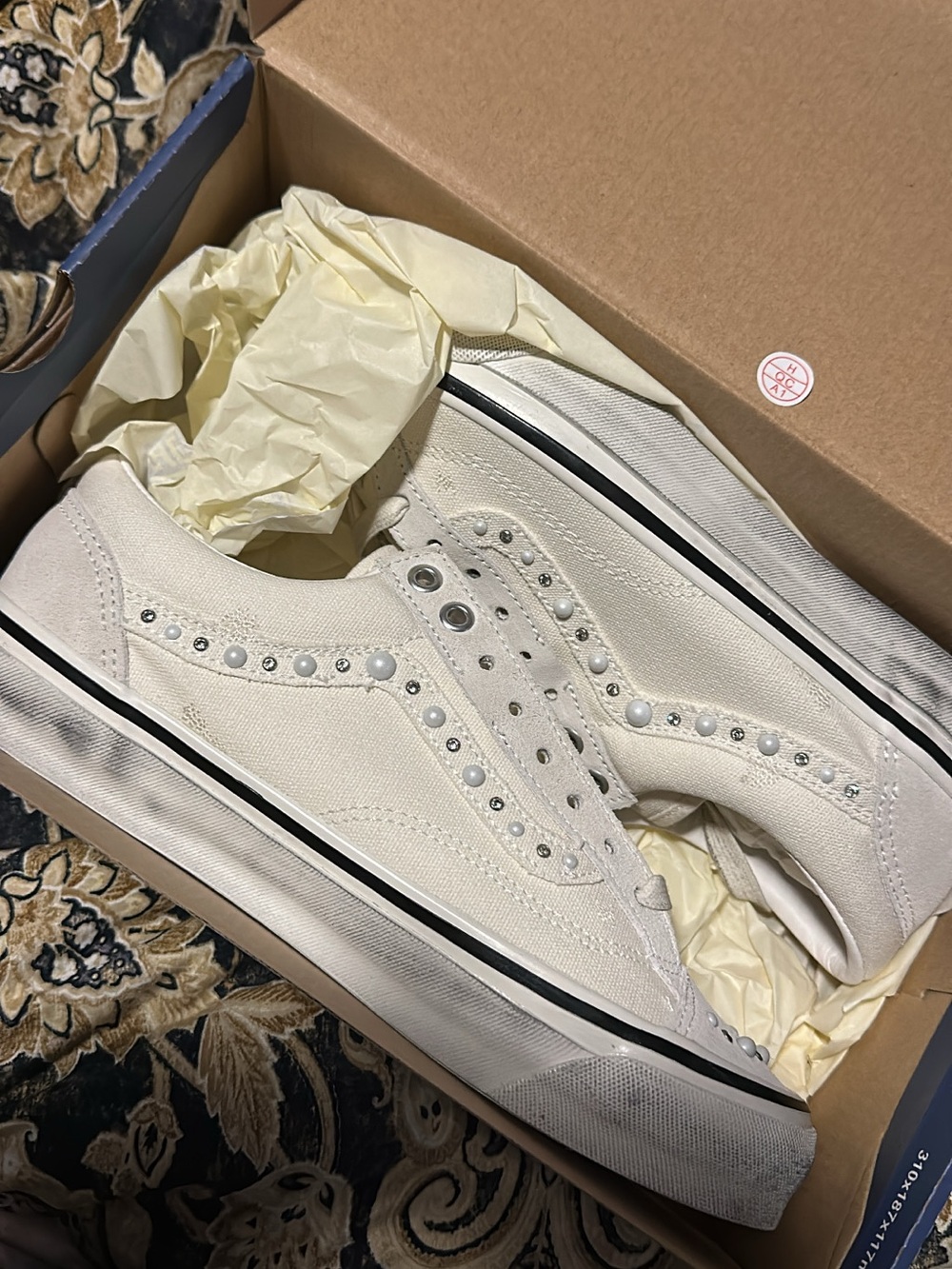 Old Skool Vans OTW- size 8